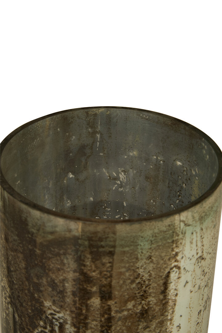 Selano Metallic Antique Finish Vase - Large