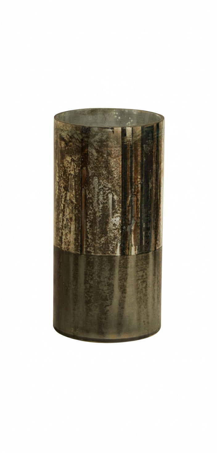 Selano Metallic Antique Finish Vase - Large