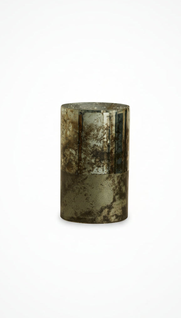 Selano Metallic Antique Finish Vase - Medium