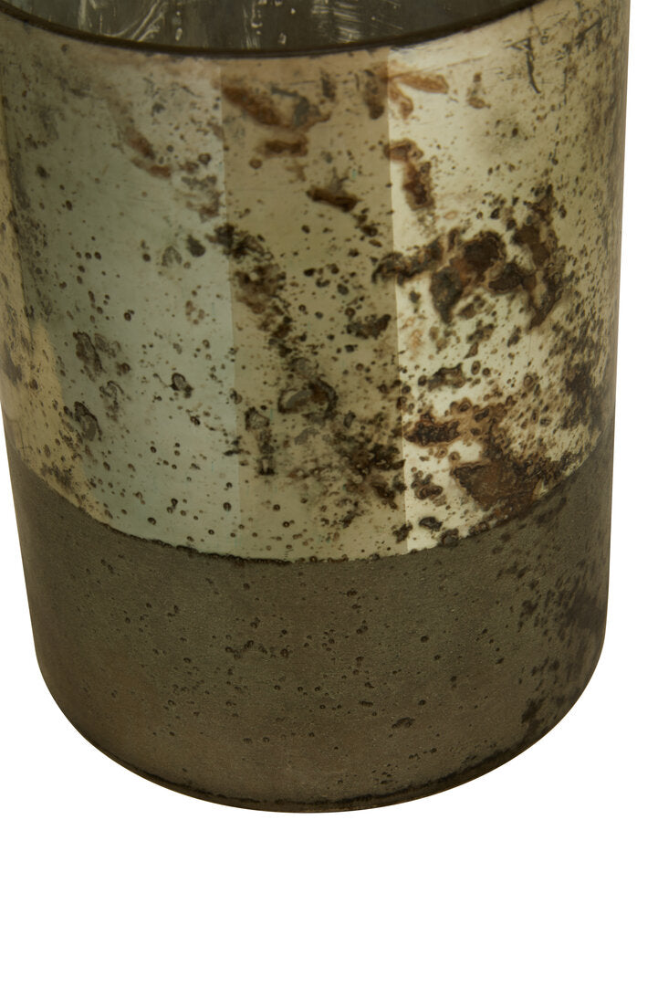 Selano Metallic Antique Finish Vase - Small