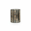 Selano Smoked Antique Finish Candle Holder - Small
