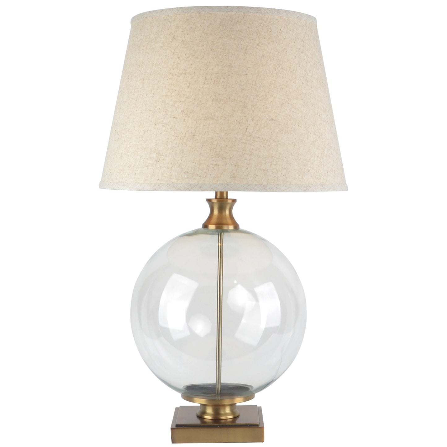 Anya Glass Orb Table Lamp