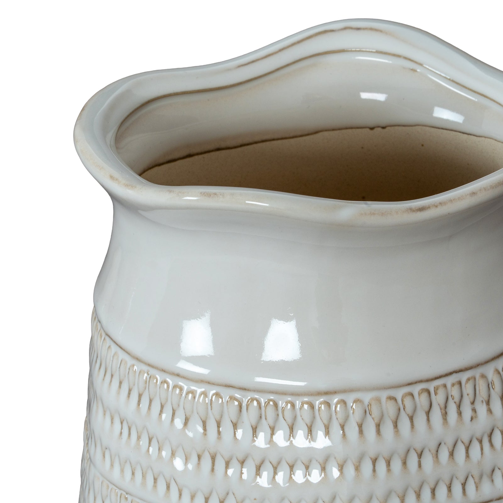 Morada Cylinder Hewn Vase
