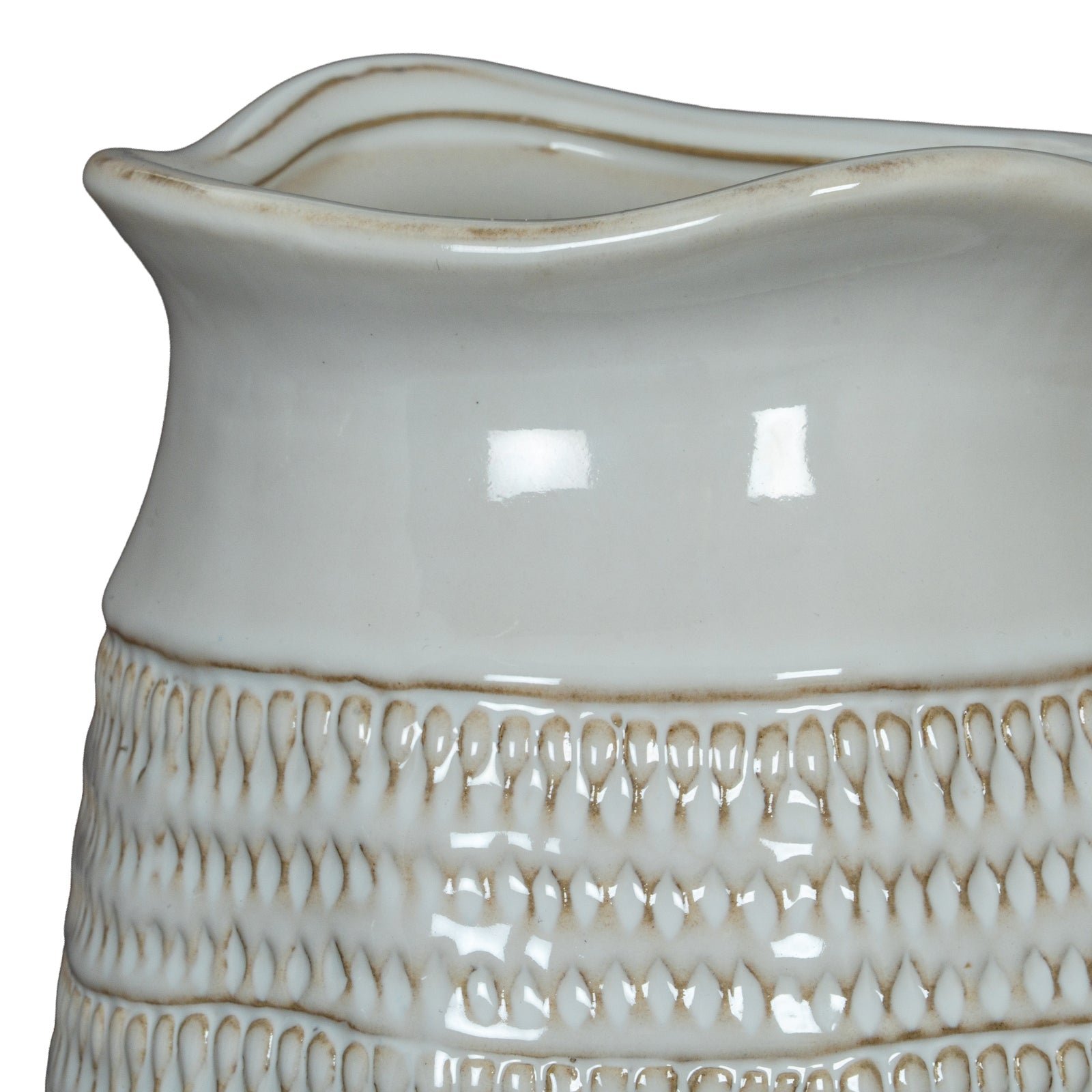Morada Cylinder Hewn Vase