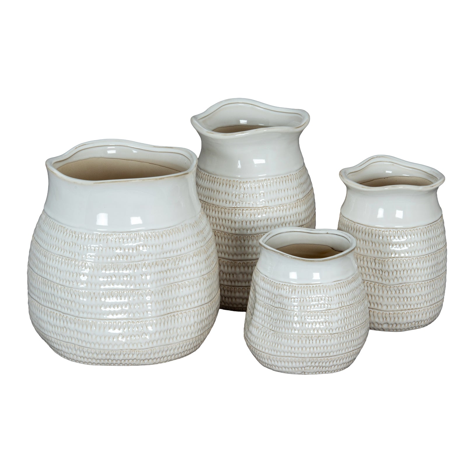 Morada Cylinder Hewn Vase