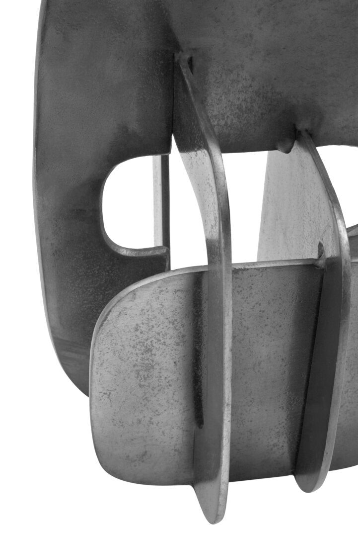 Brooke Abstract Sculpture - Black Nickel
