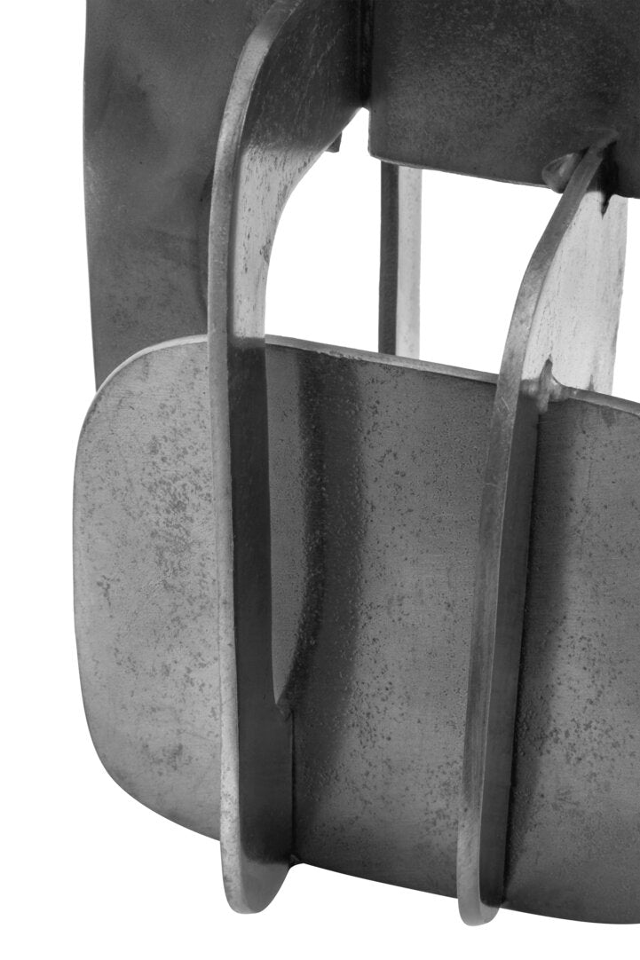 Brooke Abstract Sculpture - Black Nickel