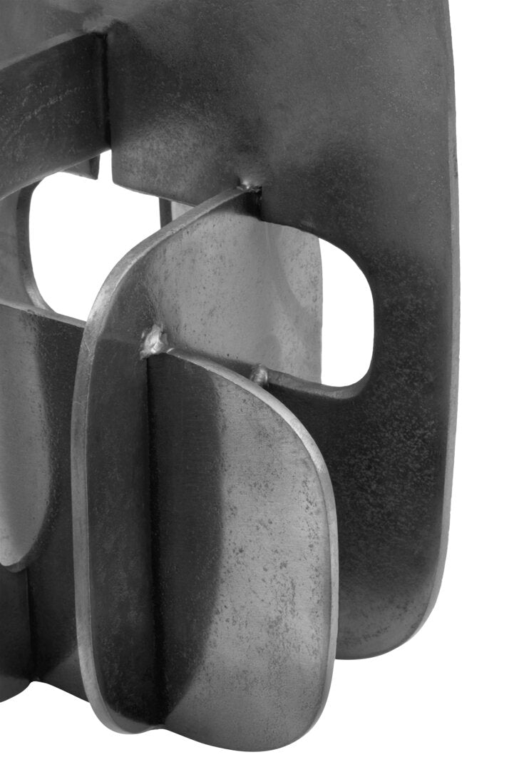 Brooke Abstract Sculpture - Black Nickel