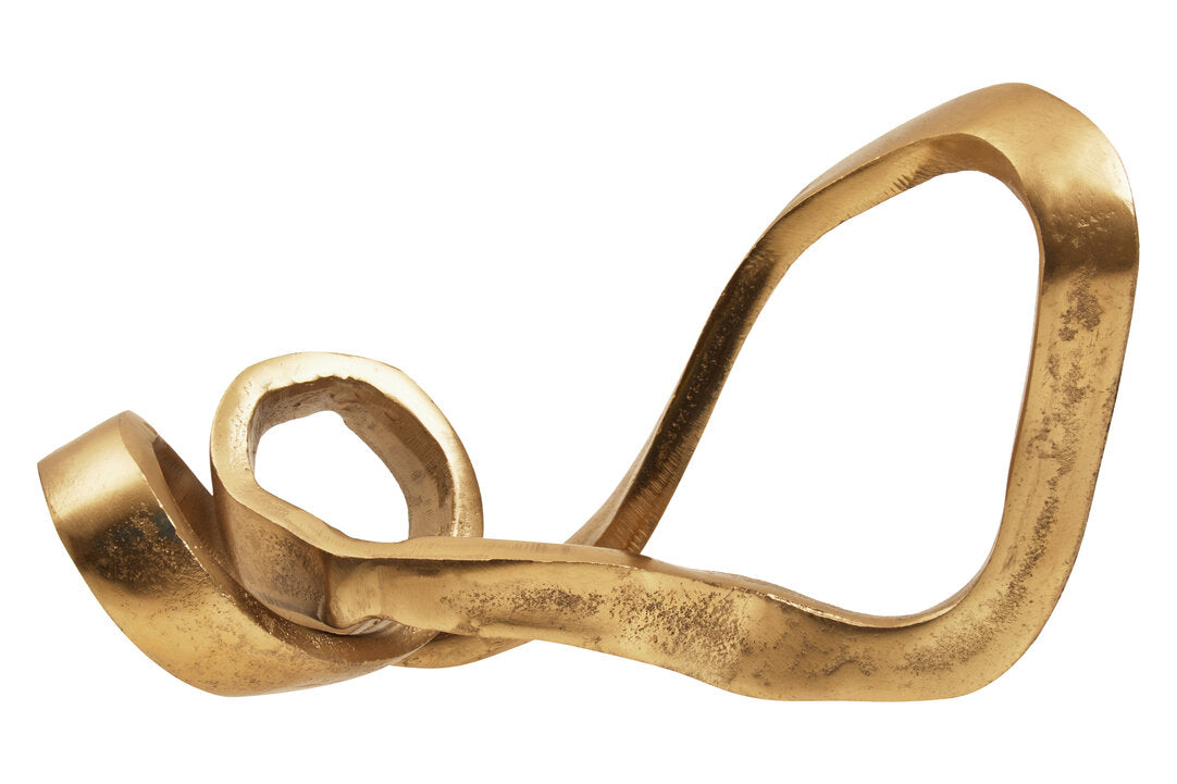 Dolce Knot Sculpture - Gold