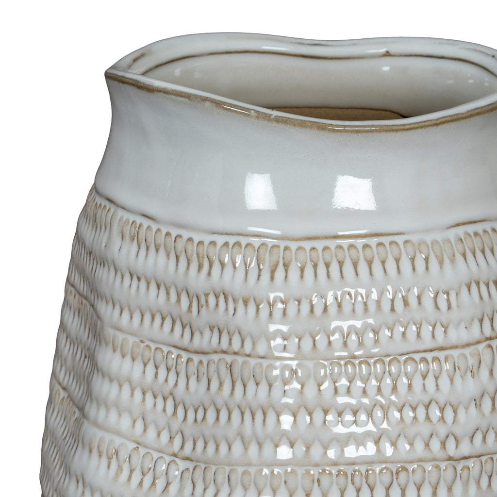 Morada Wide Hewn Vase