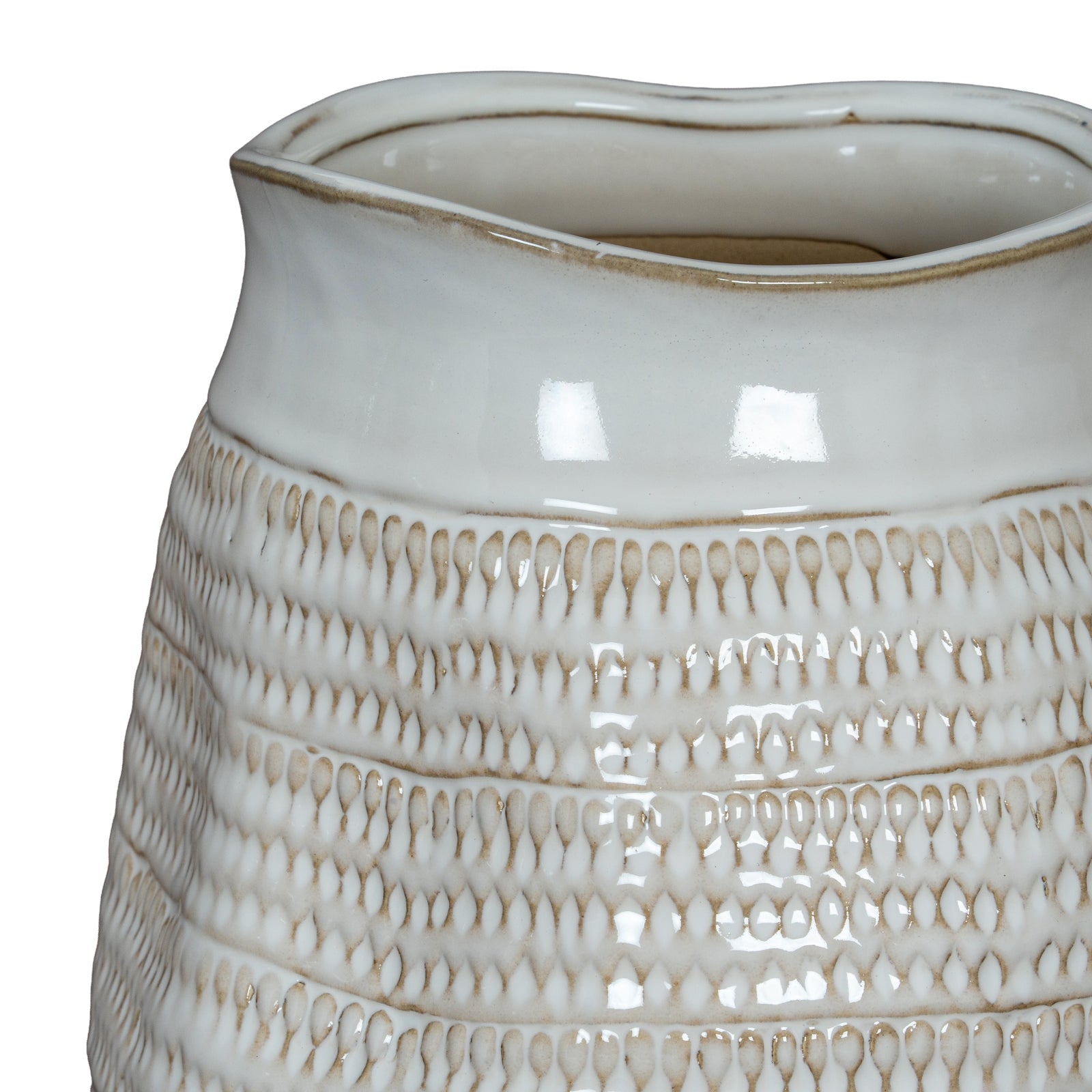 Morada Wide Hewn Vase