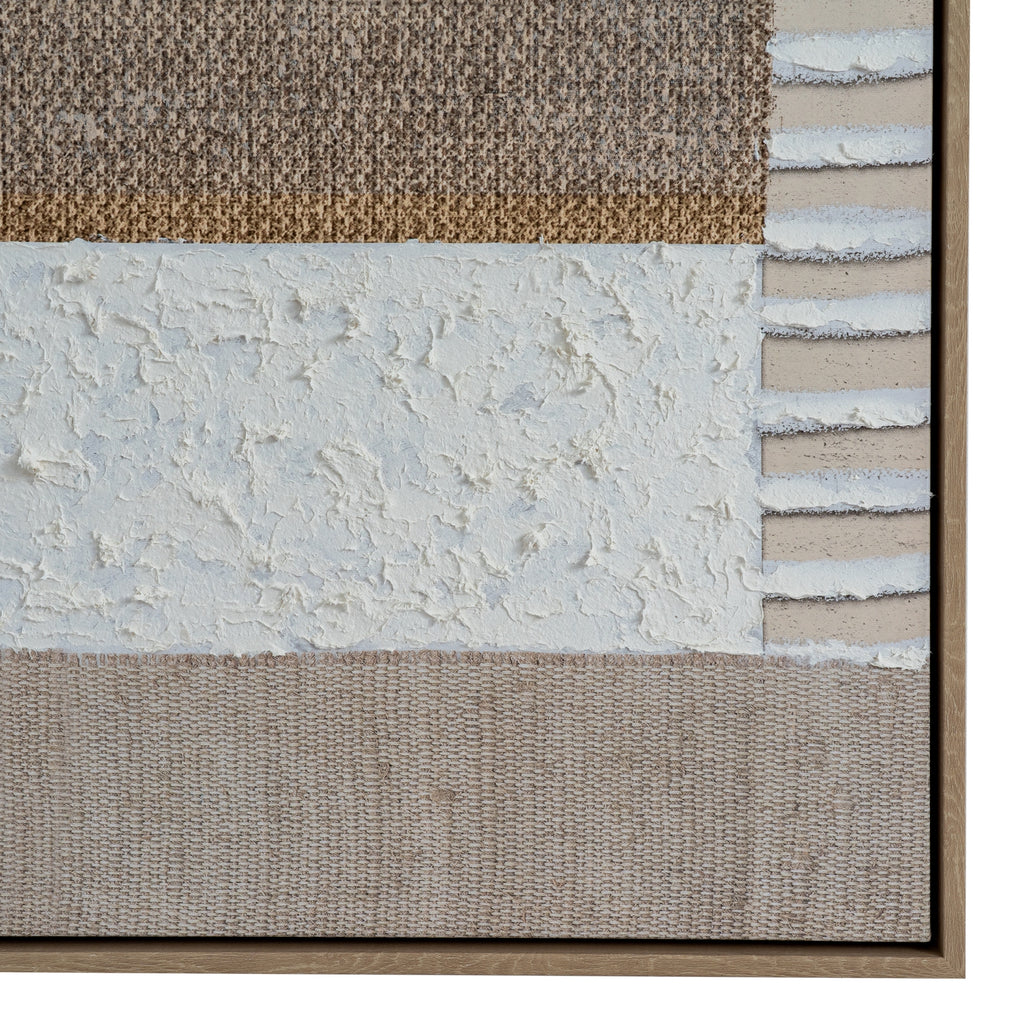 Draycott Hand Painted Canvas In Frame