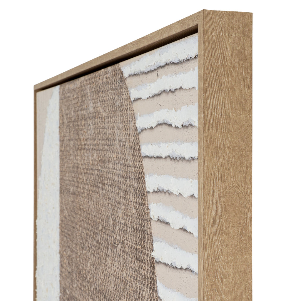 Draycott Hand Painted Canvas In Frame