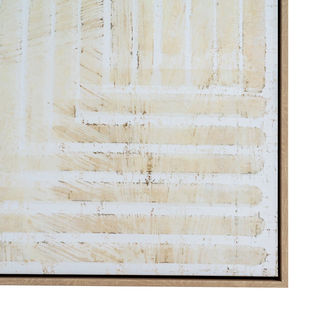 Avila Hand Painted Canvas In Frame