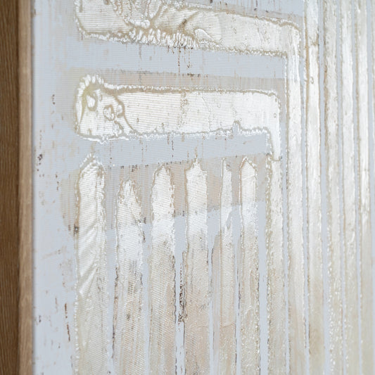 Avila Hand Painted Canvas In Frame