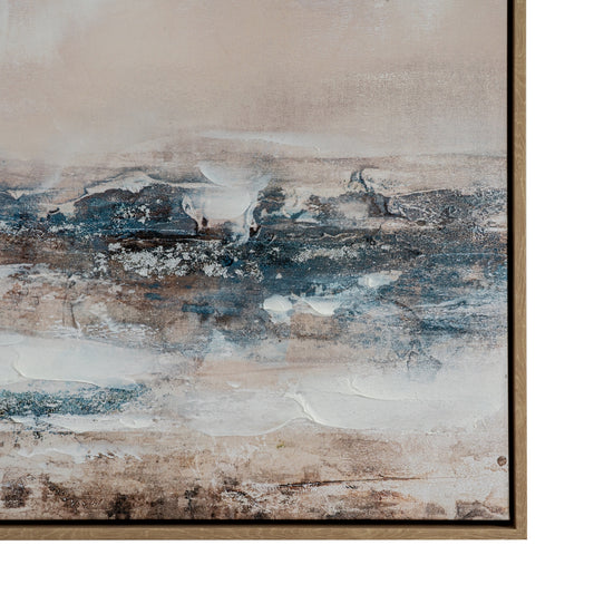 Neve Hand Painted Canvas In Frame
