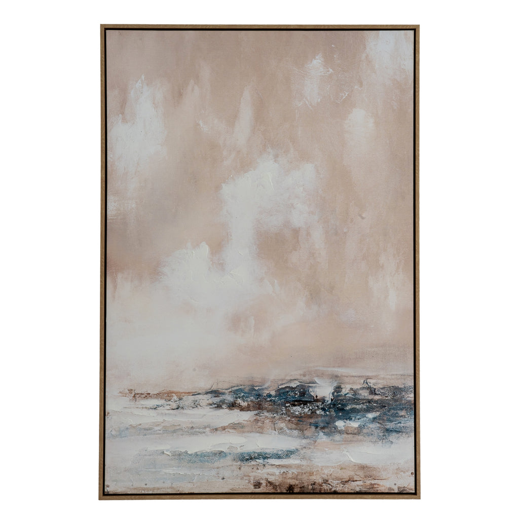 Sutton Hand Painted Canvas In Frame II