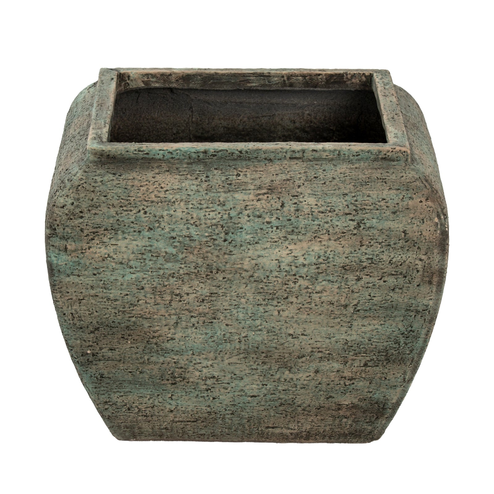Etta Square Drum Planters - Set of 2