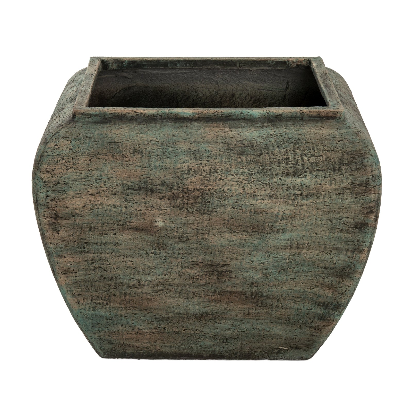 Etta Square Drum Planters - Set of 2