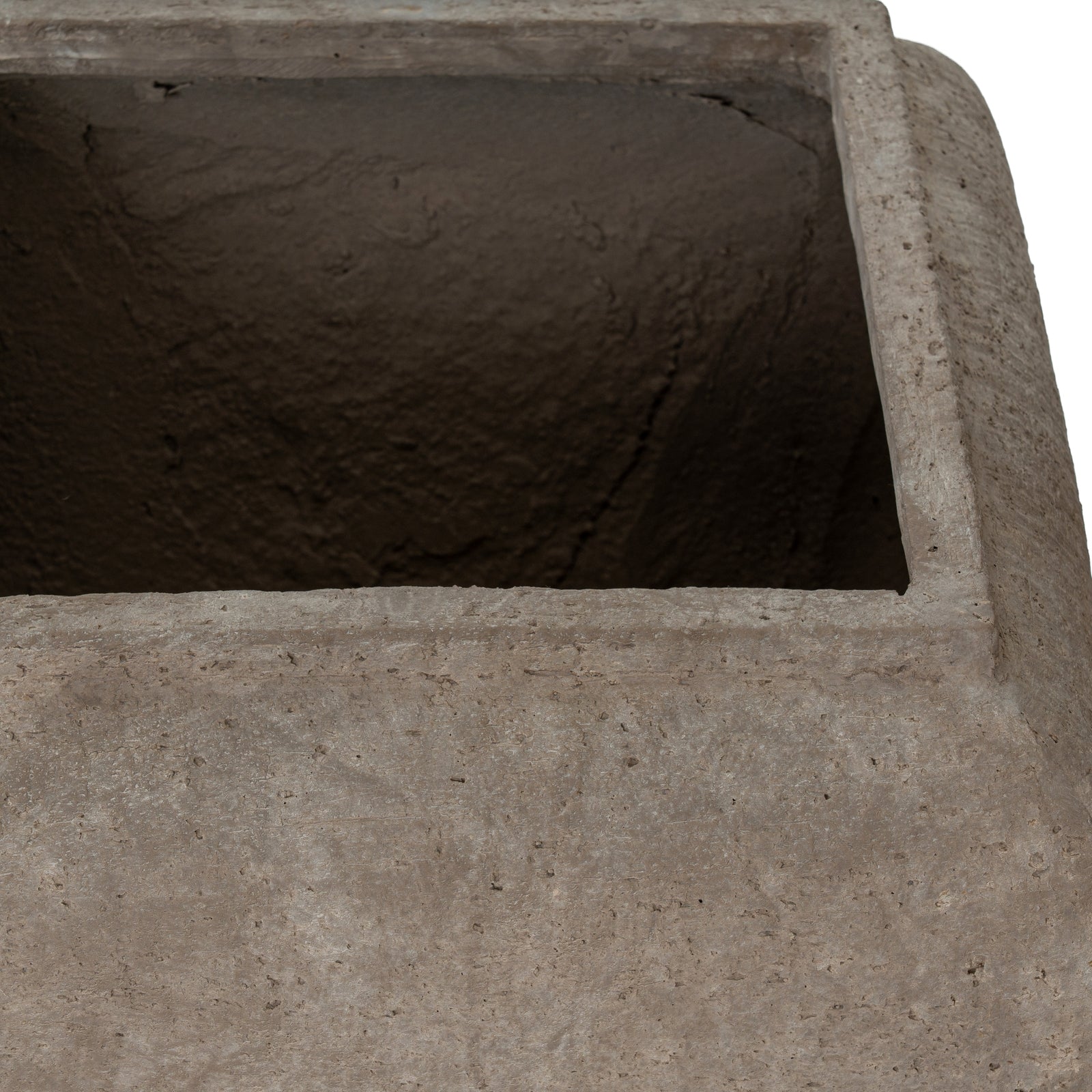 Linelle Square Drum Planters - Set of 2