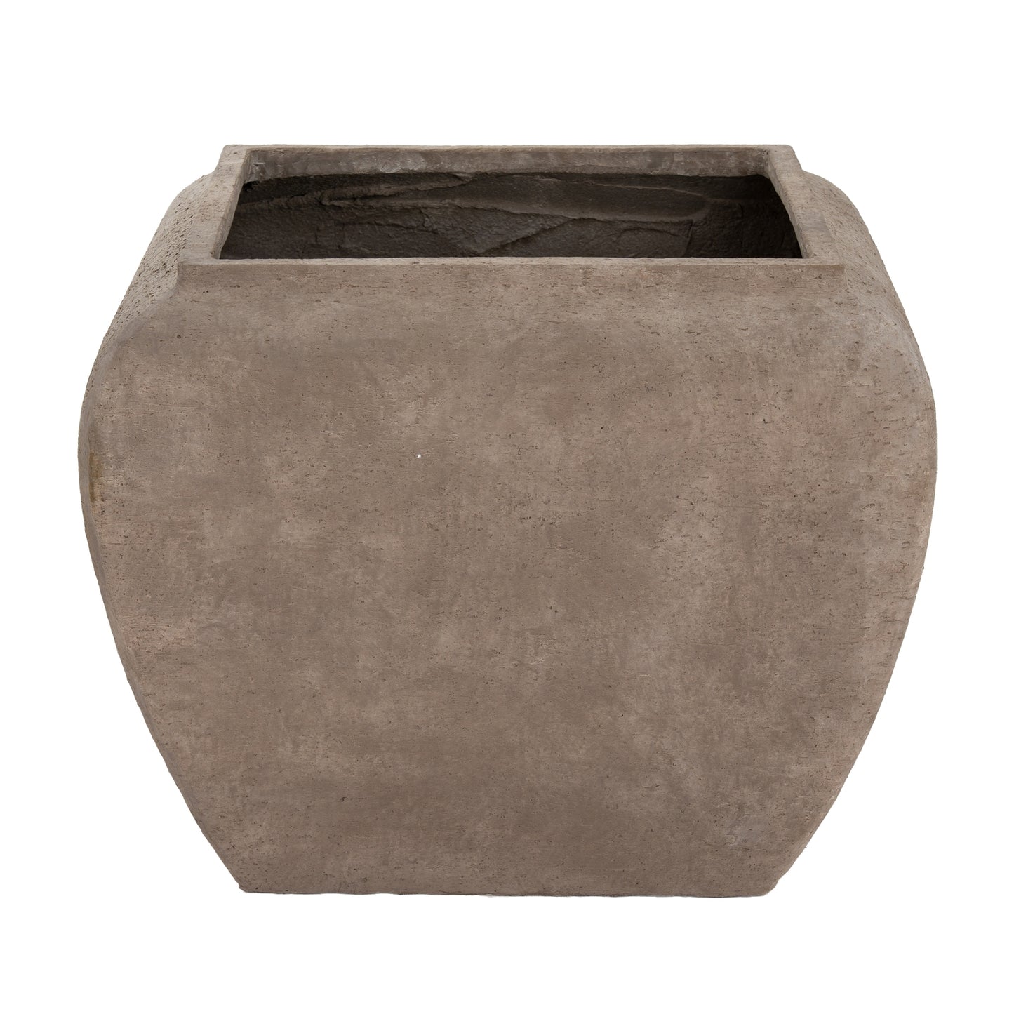 Linelle Square Drum Planters - Set of 2