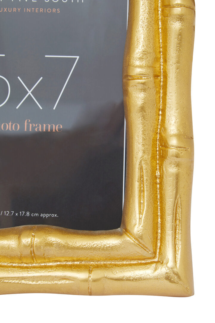Trevino Gold Bamboo Photo Frame - Large