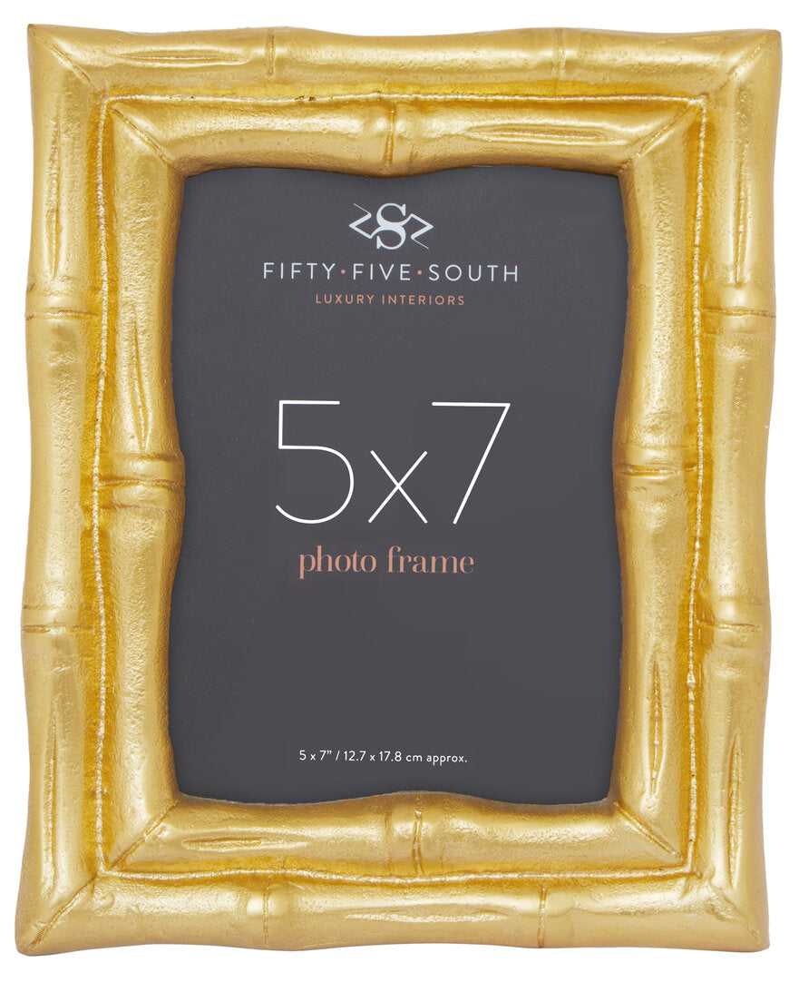 Trevino Gold Bamboo Photo Frame - Large