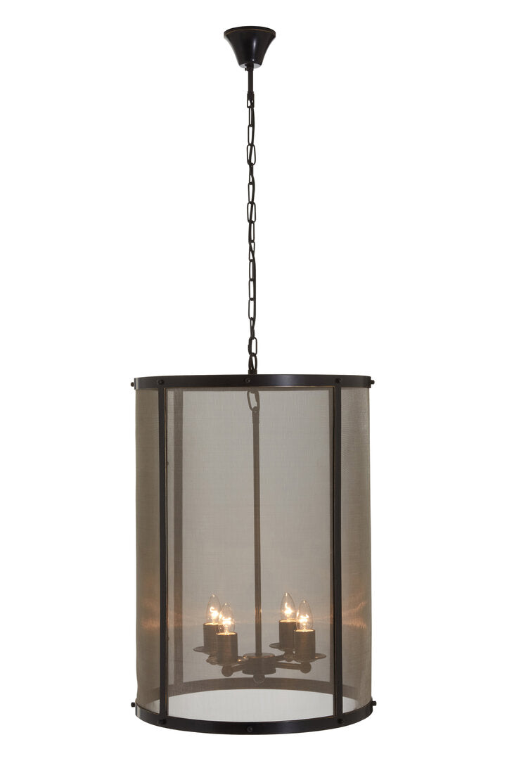 Quinn Ceiling Pendant - Black and Dusk Gold