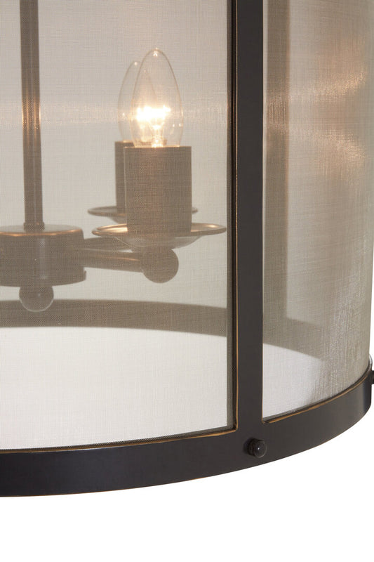 Quinn Ceiling Pendant - Black and Dusk Gold