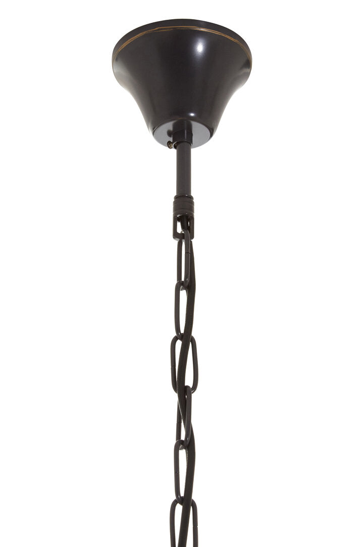 Quinn Ceiling Pendant - Black and Dusk Gold