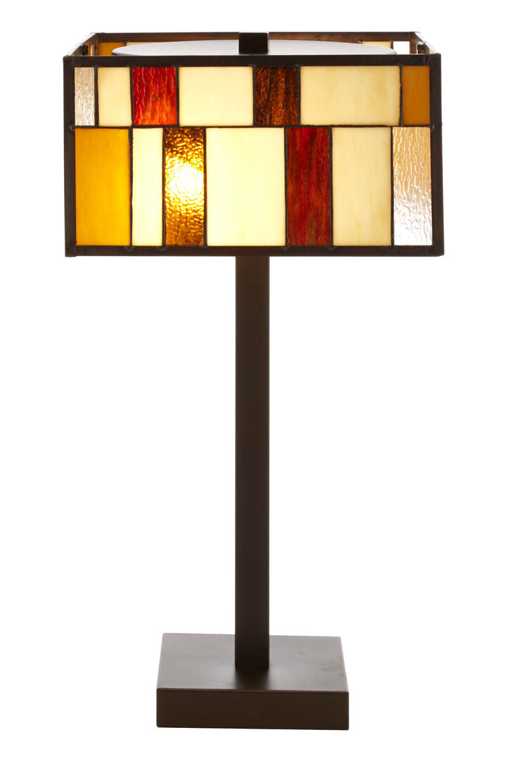 Marmont Stained Glass Deco Table Lamp
