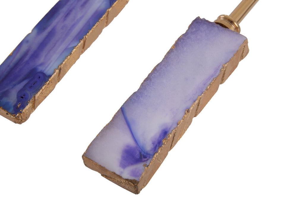 Vena Serving Set - Blue And Gold