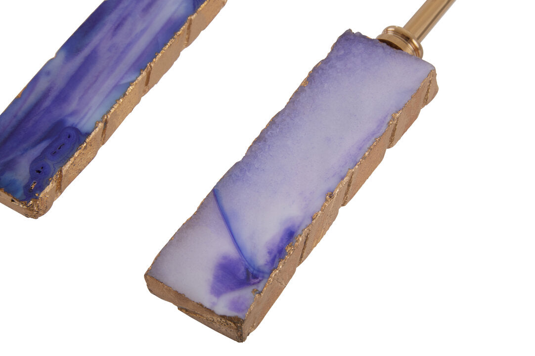 Vena Serving Set - Blue And Gold