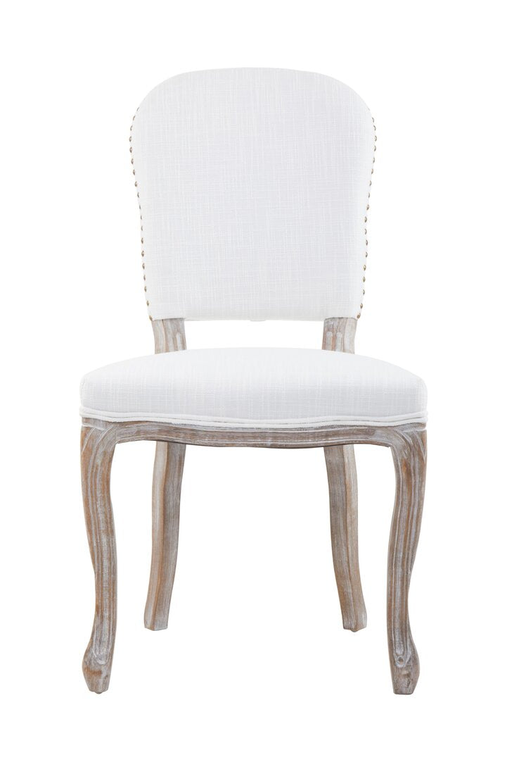 Velassi Dining Chair - Ivory Linen