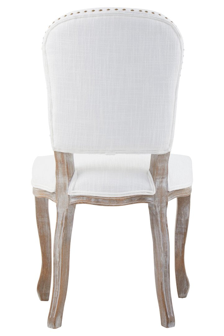 Velassi Dining Chair - Ivory Linen
