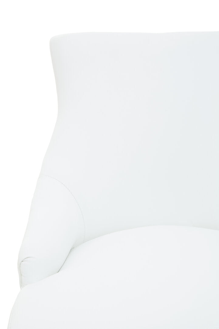Velassi Bar Chair- Ivory Velvet