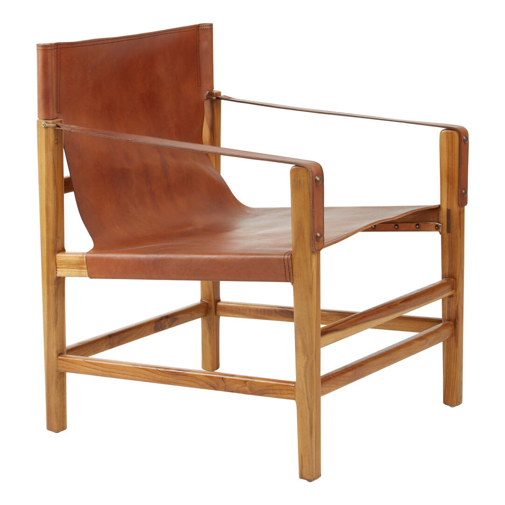 Venice Chair - Brown Leather
