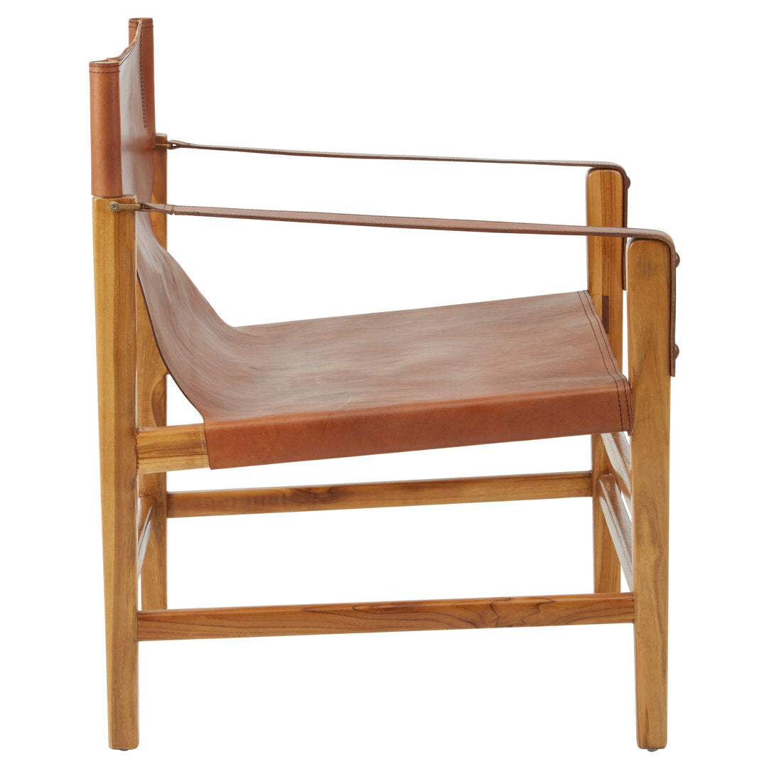 Venice Chair - Brown Leather