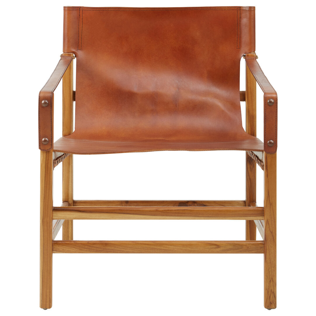 Venice Chair - Brown Leather
