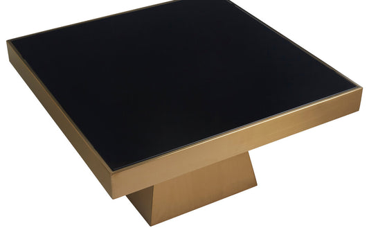 Warren Square Coffee Table - Black & Gold