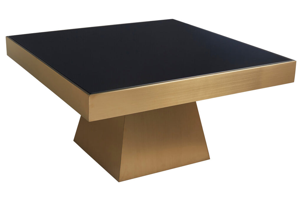 Warren Square Coffee Table - Black & Gold