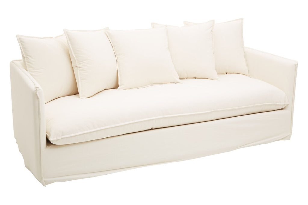 Mahoe 3 Seater Sofa - Cream