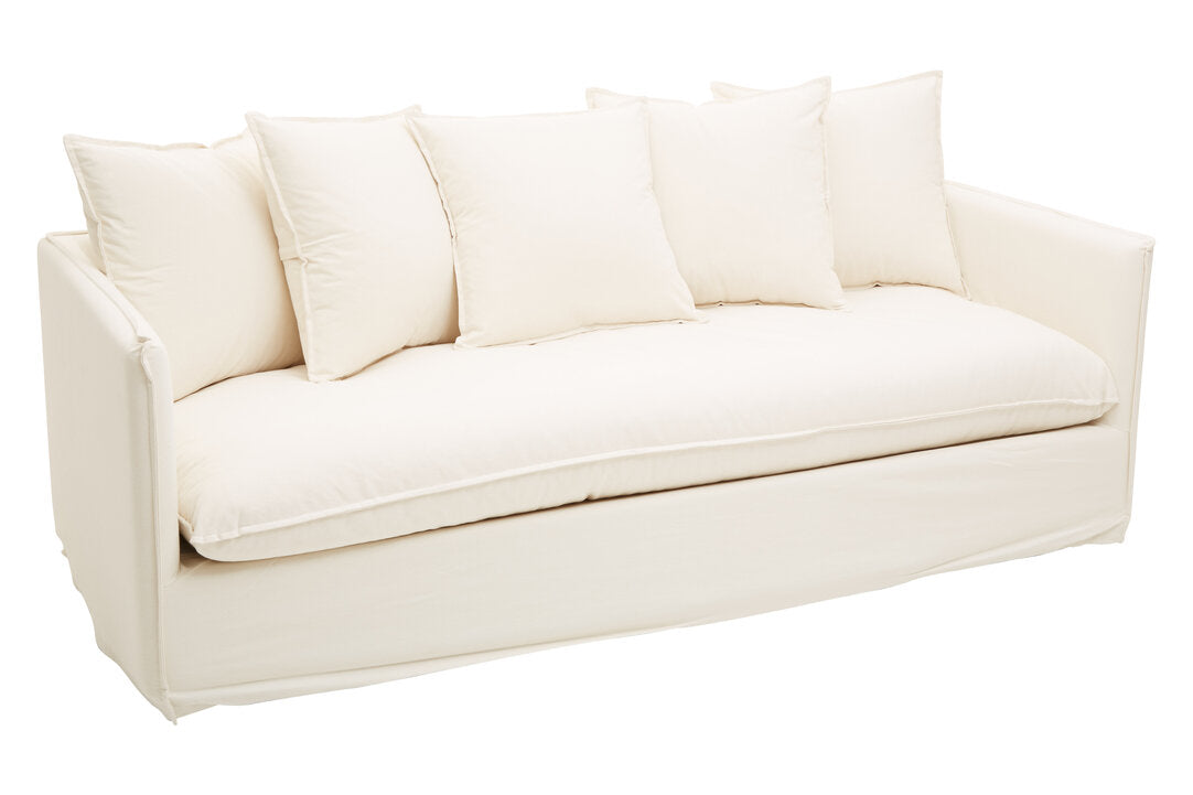 Mahoe 3 Seater Sofa - Cream