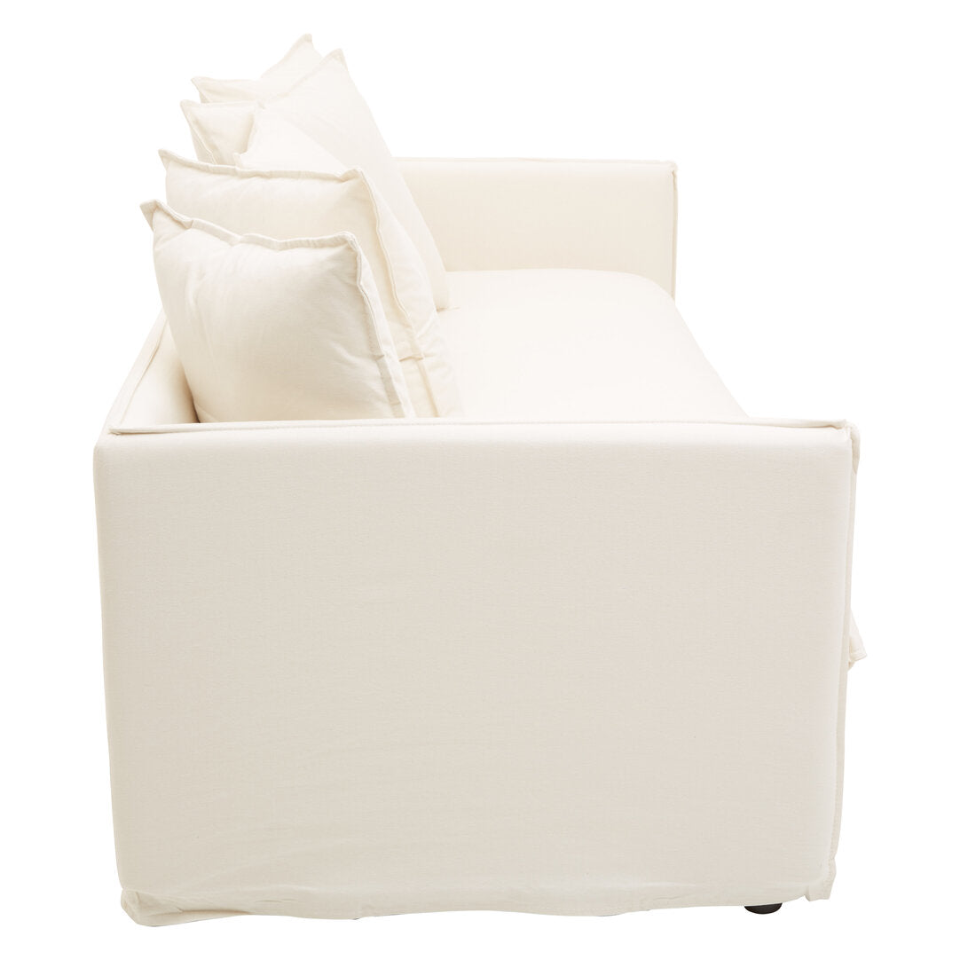 Mahoe 3 Seater Sofa - Cream