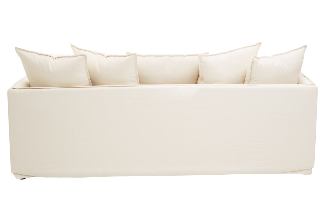Mahoe 3 Seater Sofa - Cream