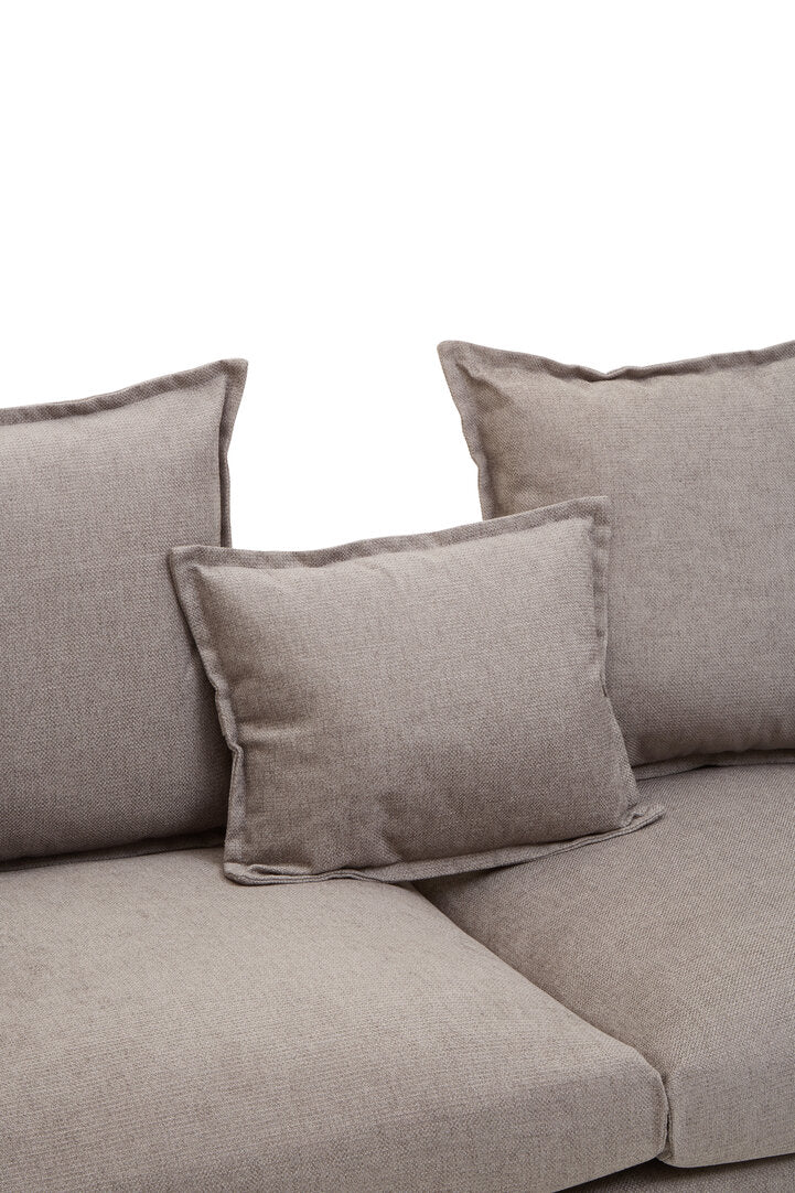 Elara 3 Seater Sofa - Grey