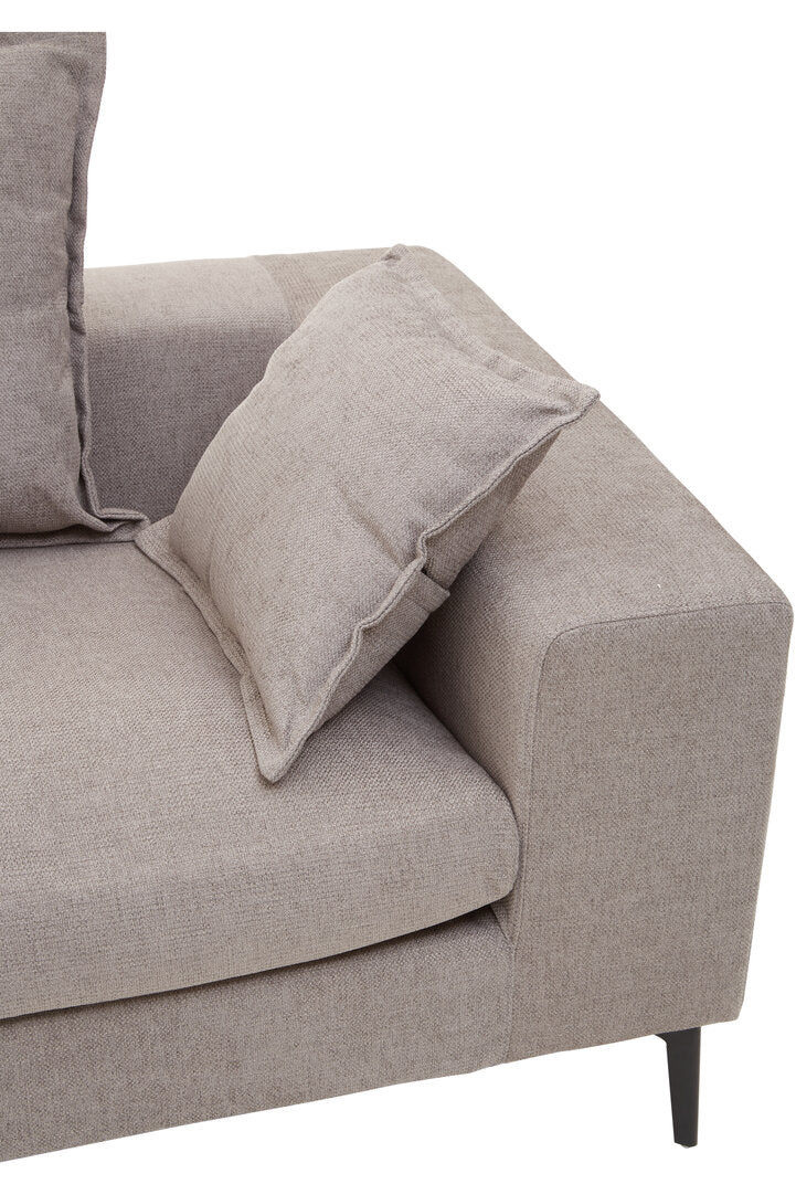 Elara 3 Seater Sofa - Grey