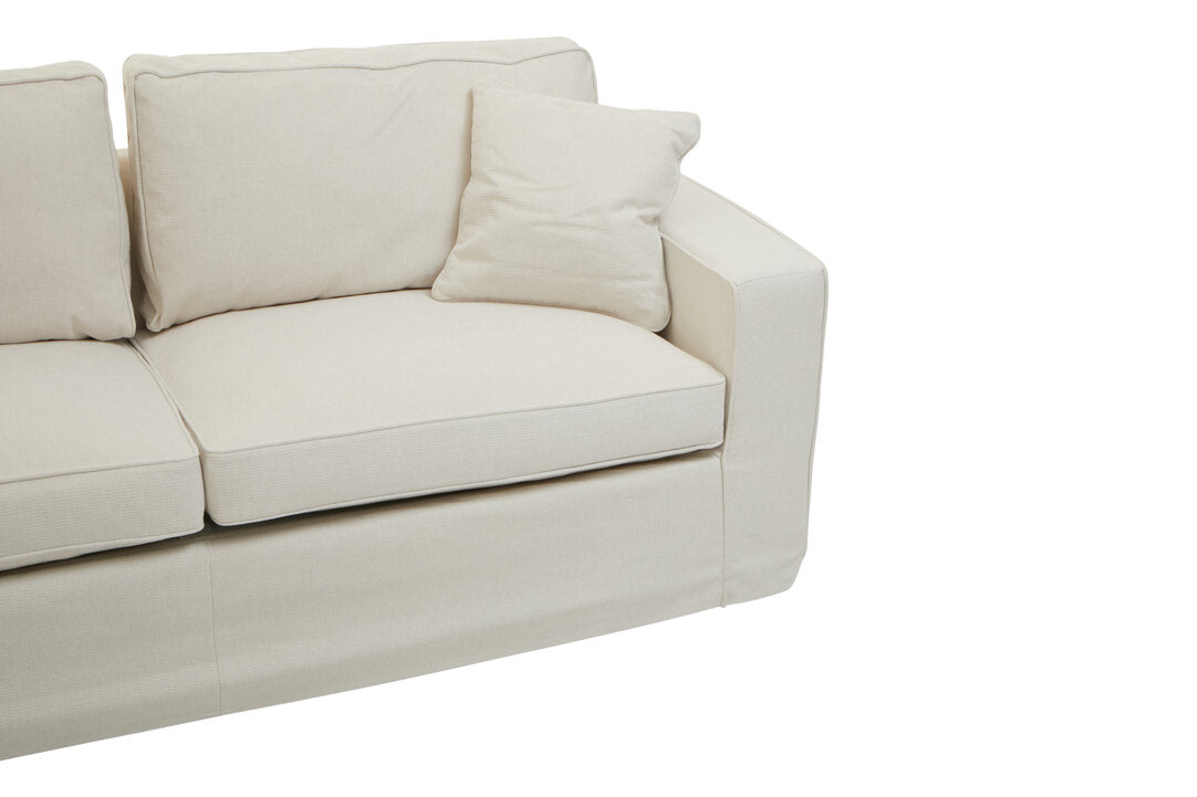 Maine 3 Seater Sofa - Cream