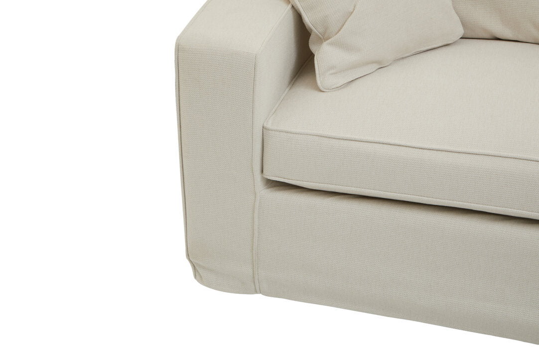 Maine 3 Seater Sofa - Cream