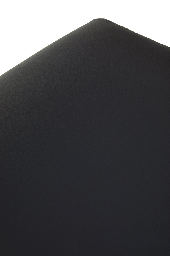 Olin Dining Chair - Faux Black Leather